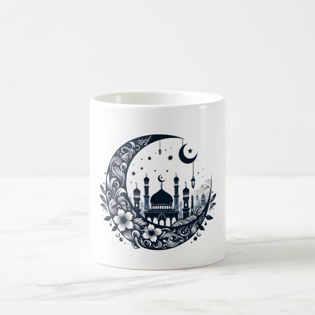 Flower Moon Mosque Coffee Mug (Center)