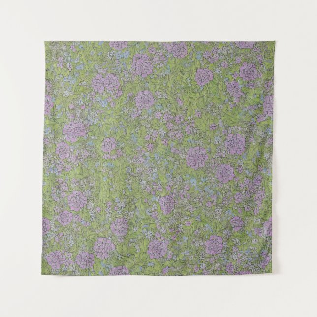 Flower Mosaic A Tapestry (Front)