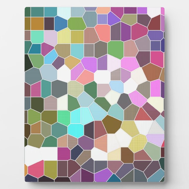 Flower Mosaic Plaque (Front)