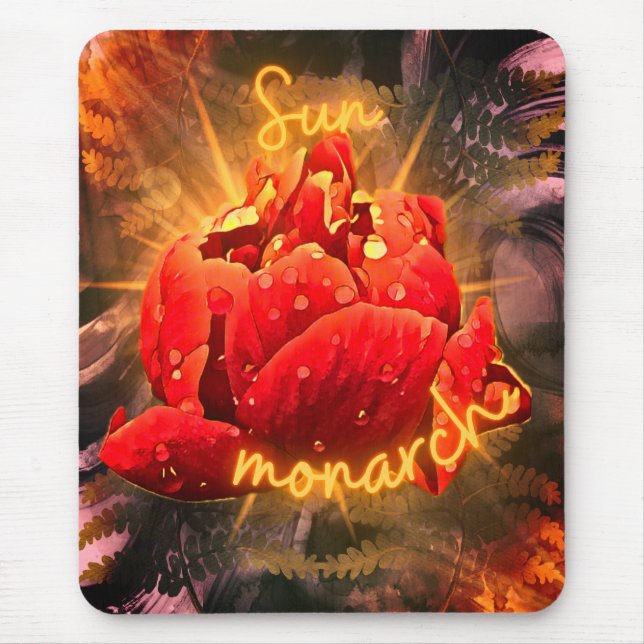 Flower Mouse Pad (Front)