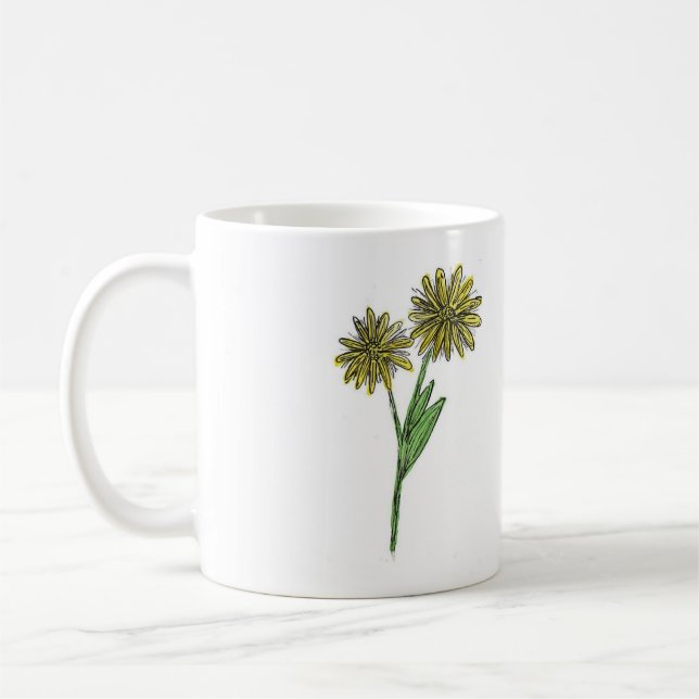 Flower Mug (Left)