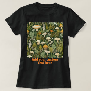 Flower Mushroom Floral Cottagecore, Nature Lover T-Shirt