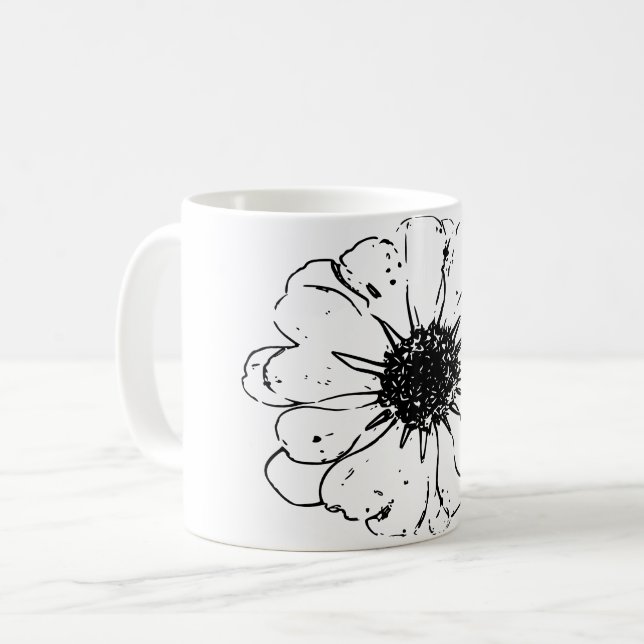 Flower Natural Art  Coffee Mug (Front Left)
