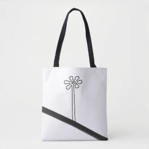 Flower Nazca Peru ancient idol geoglyph symbol Ind Tote Bag