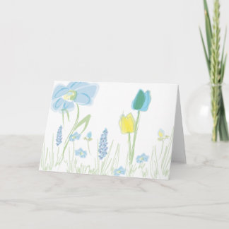 Flower Notecard number three