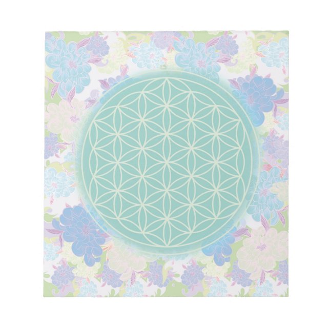 flower of green life, notepad (Front)