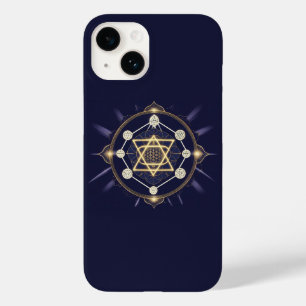 Flower of Infinity — Sacred Geometry Celestial Case-Mate iPhone 14 Case