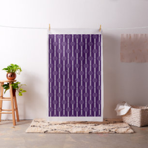 Flower Of Life Banner white transparent Fabric