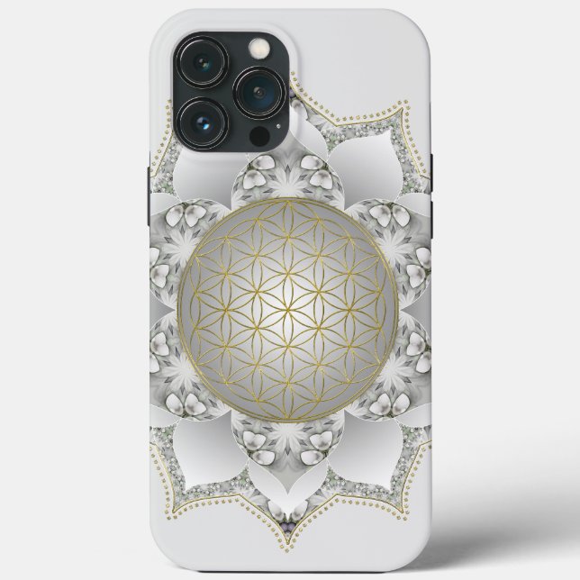 Flower Of Life - Blossoms Mandala 1 Case-Mate iPhone Case (Back)