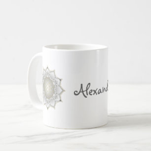 Flower Of Life - Blossoms Mandala 1 Coffee Mug