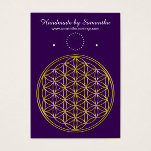 Flower Of Life / Blume des Lebens - brilliant gold