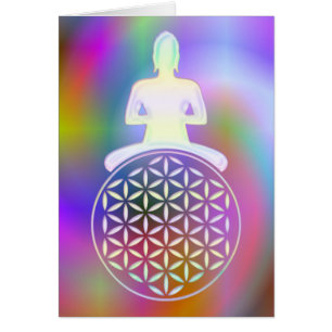 Flower of Life / Blume des Lebens - Buddha