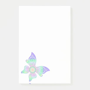 Flower of Life / Blume des Lebens - butterfly Post-it Notes