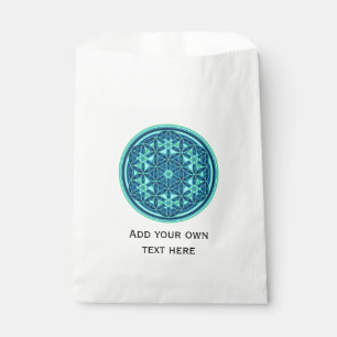 Flower of Life / Blume des Lebens - Button I Favour Bag