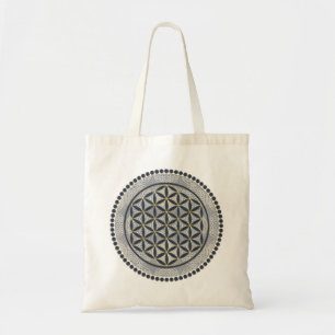 Flower of Life / Blume des Lebens - Button IX Tote Bag