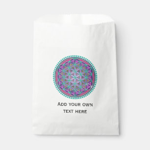 Flower Of Life / Blume des Lebens - Button VI Favour Bag