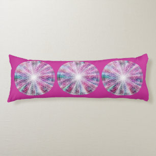 Flower Of Life / Blume des Lebens - Button VII Body Cushion