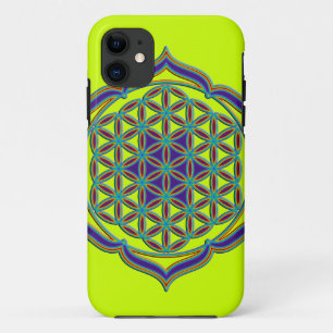 Flower Of Life / Blume des Lebens - Lotus Contour iPhone 11 Case