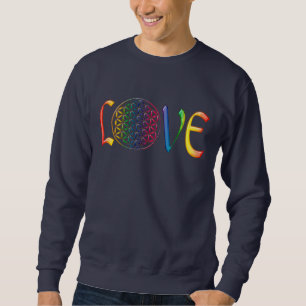 Flower of Life / Blume des Lebens - LOVE Sweatshirt