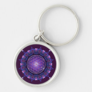 FLOWER OF LIFE / Blume des Lebens - Mandala I Key Ring