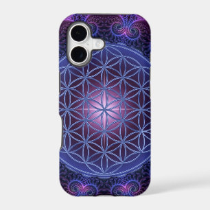 FLOWER OF LIFE/Blume des Lebens Mandala II Square