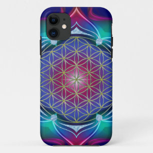 FLOWER OF LIFE / Blume des Lebens - Mandala IV iPhone 11 Case
