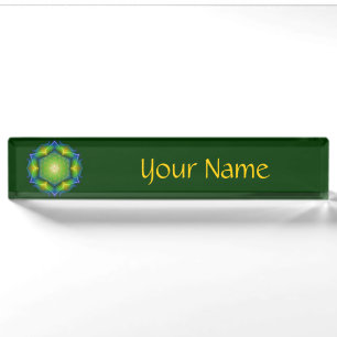 Flower of Life / Blume des Lebens - Mandala V Nameplate