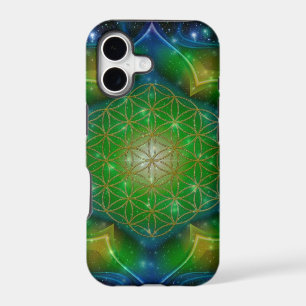 FLOWER OF LIFE/Blume des Lebens Mandala V Square