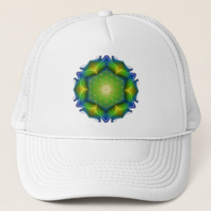 FLOWER OF LIFE / Blume des Lebens - Mandala V Trucker Hat