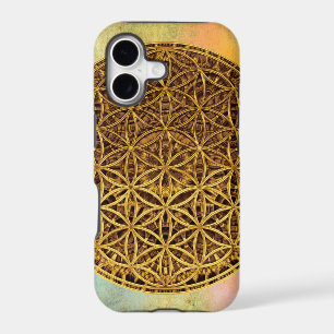Flower Of Life / Blume des Lebens - medal gold