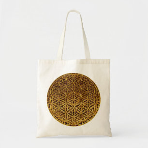 Flower Of Life / Blume des Lebens - medal gold Tote Bag