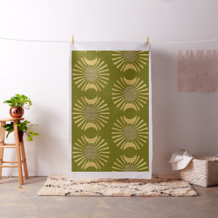 Flower Of Life / Blume des Lebens - Moon Gold Fabric