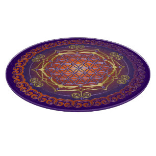 Flower of Life / Blume des Lebens - Ornament I Cutting Board