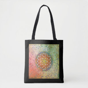 Flower Of Life / Blume des Lebens - Ornament I Tote Bag