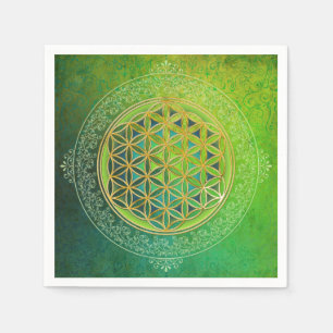 Flower Of Life / Blume des Lebens - Ornament II Napkin