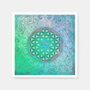 Flower Of Life / Blume des Lebens - Ornament IV Napkin