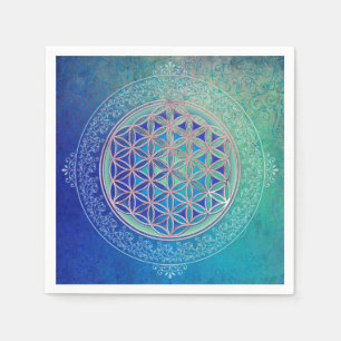 Flower Of Life / Blume des Lebens - Ornament VI Napkin