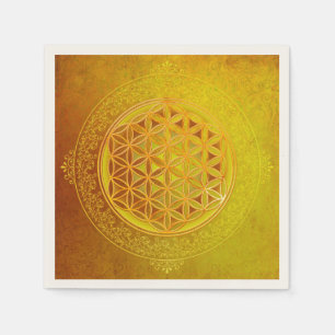 Flower Of Life / Blume des Lebens - Ornament VII Napkin