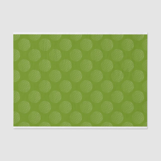 Flower of Life / Blume des Lebens - pattern green Tissue Paper (Front)