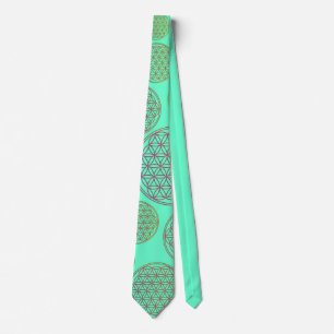 Flower of Life / Blume des Lebens - Pattern Tie