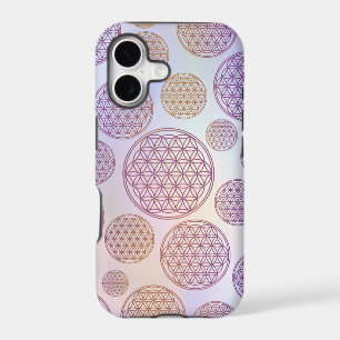 Flower of Life / Blume des Lebens - pattern violet