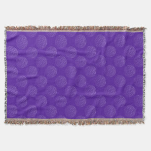 Flower of Life / Blume des Lebens - pattern violet Throw Blanket