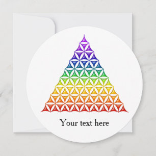 Flower Of Life / Blume des Lebens - pyramid chakra