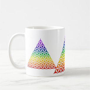 Flower Of Life / Blume des Lebens - pyramid chakra Coffee Mug