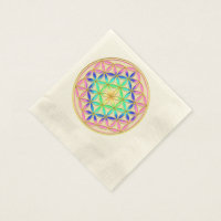 Flower of Life Blume des Lebens Romantic Colours