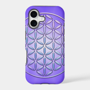 Flower of Life / Blume des Lebens - stamp violet