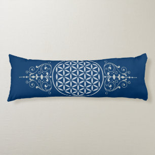Flower of Life / Blume des Lebens - vintage II Body Cushion