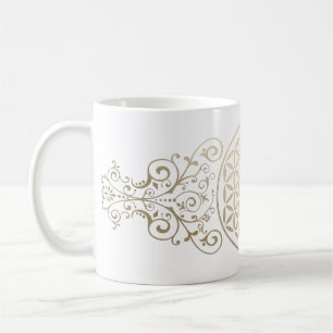 Flower of Life / Blume des Lebens - vintage X Coffee Mug