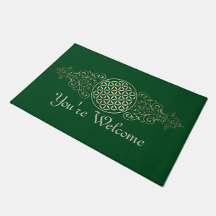 Flower of Life / Blume des Lebens - vintage X Doormat