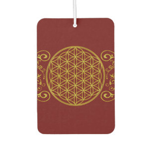 Flower of Life / Blume des Lebens - vintage XI Car Air Freshener